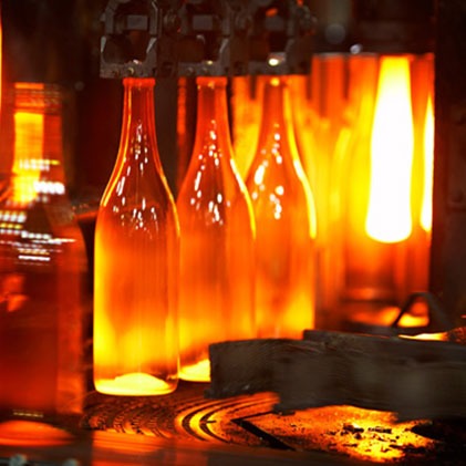 Glass industries